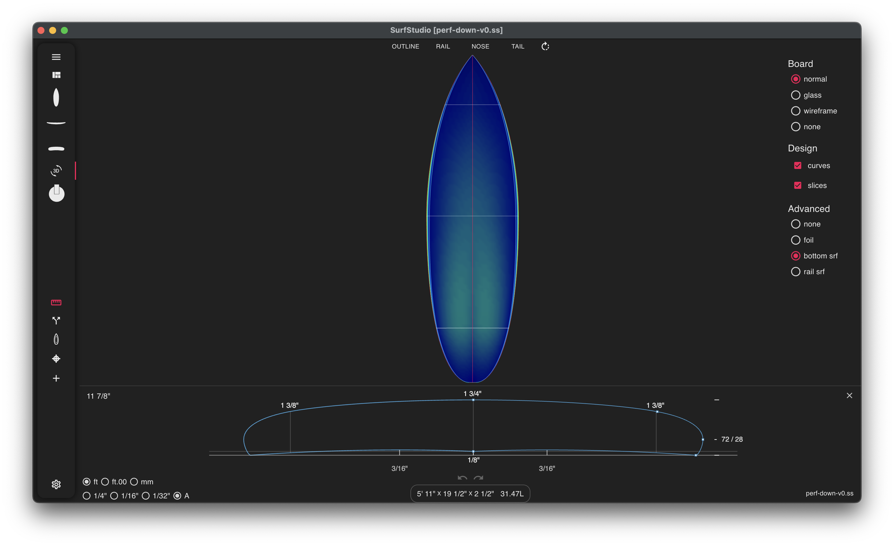 SurfStudio 3D design view interface